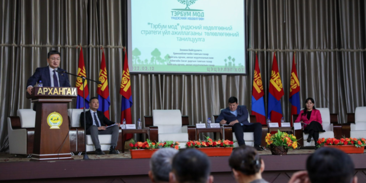 Архангай Аймаг 2030 онд 20 сая мод тарьж, ургуулна
