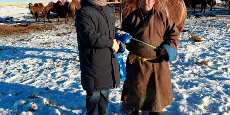 Хүүхдийн сангийн суурин төлөөлөгч ноён Эваристе Коуасси Комланд тором бэлэглэжээ